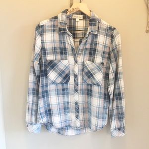 Cloth & Stone Plaid Shirt